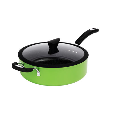 Green Earth 5.3 Quarts Non-Stick Ceramic Saucepan