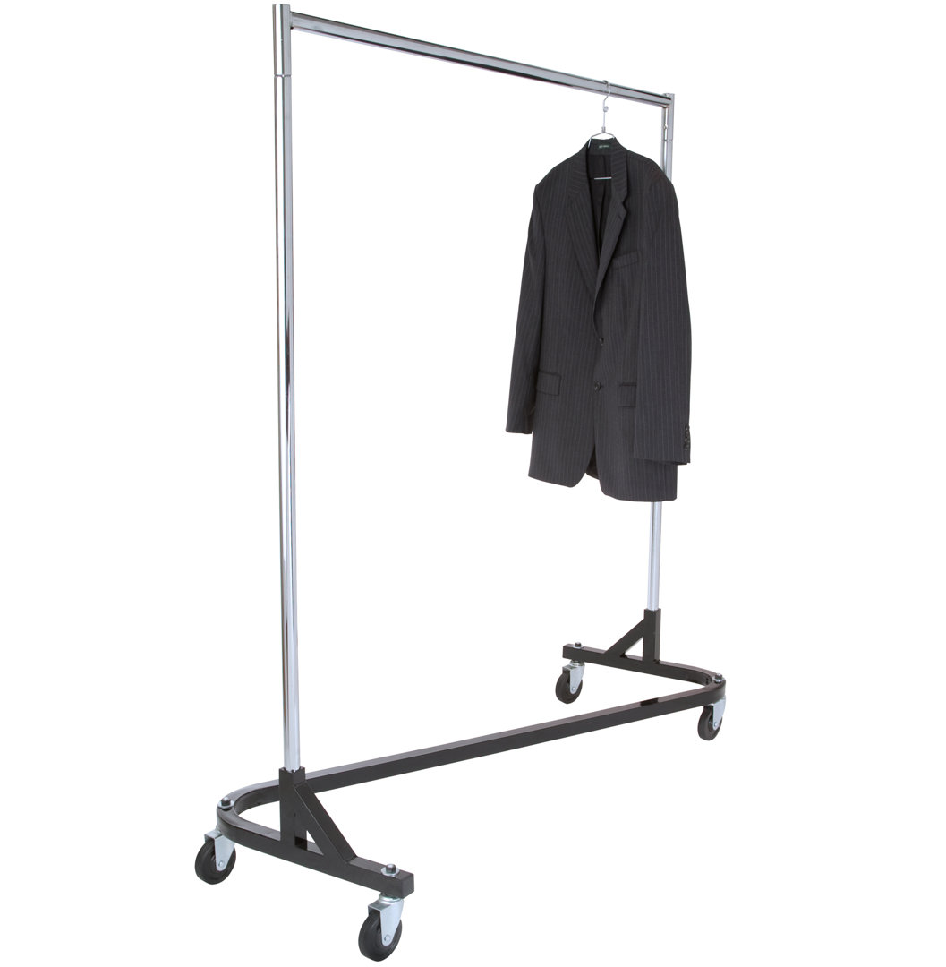 61'' Metal Rolling Clothing Rack Econoco