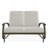 Belle Isle Cushion Deep Seating 2-Seat Glider-98713259-98358541