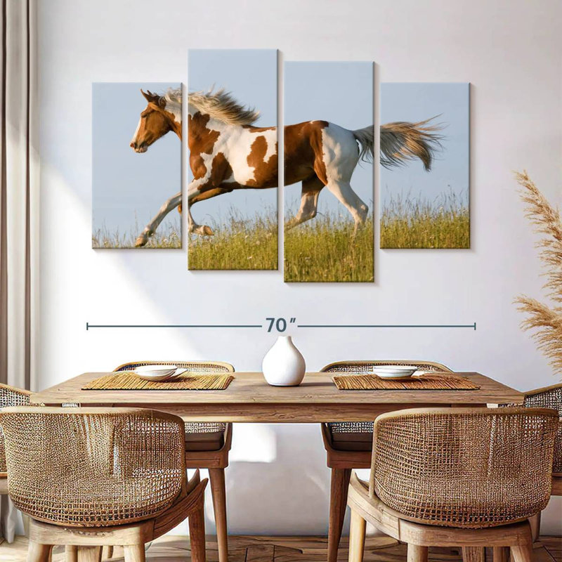 Cheval Appaloosa Brampt Free, H 42 po x l 68 po