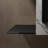 30" Freestanding Carrara White Sintered Stone Countertop And Black Plywood Cabinet With Two Doors, NO Basin, NO Faucet And Sink Cover-769767514