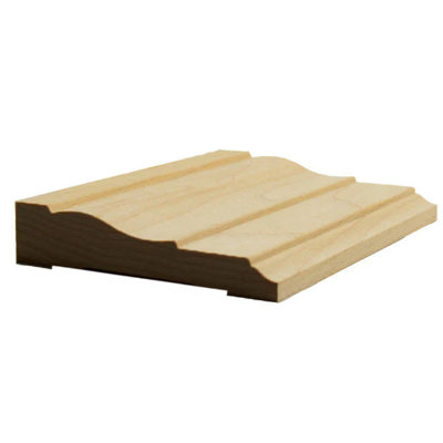 Colonne coloniale 3 1/2 po de largeur x 3/4 po de garniture. Moulure sans finition