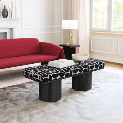 Sonila Bench Black & White