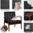 Jillann Faux Leather Armchair-90844036