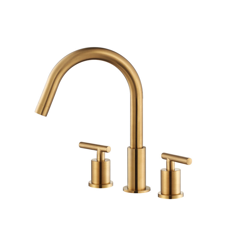 Lodosa 2-handle Bathroom Faucet, Brushed Gold
