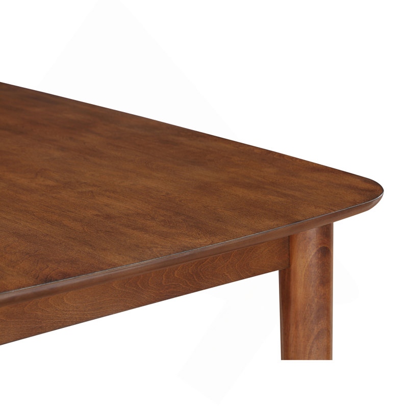 Bryson Walnut Finish Leg Dining Table