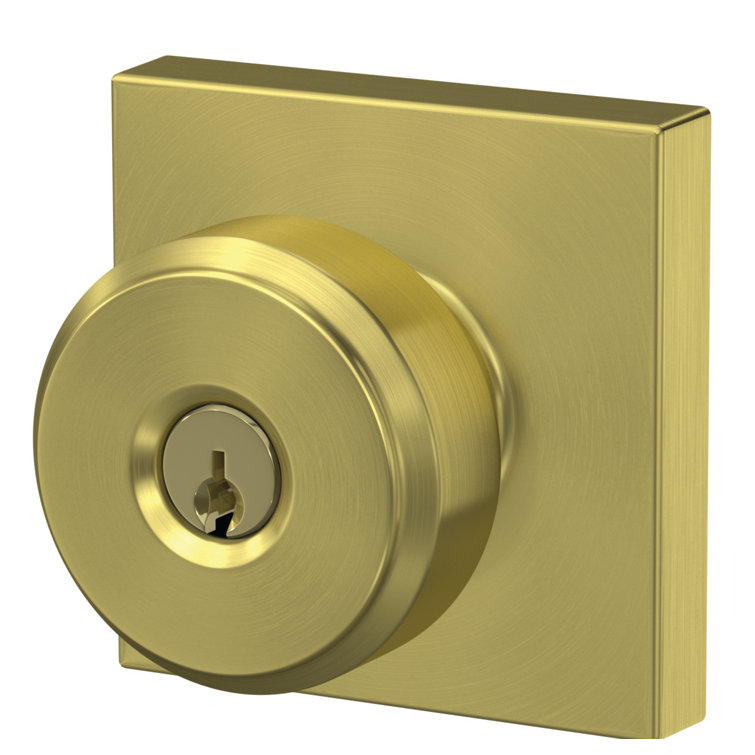 Bowery Keyed Knob with Collins Trim