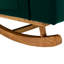 Chaise berçante d'intérieur, fauteuil d'appoint, fauteuil capitonné