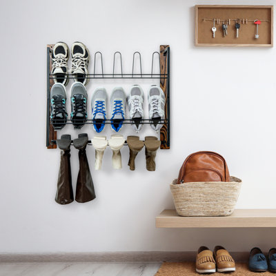 9 Pair Shoe Rack
