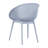 2-Pack Modern Lounge Chairs,Indoor/Outdoor All-Weather PP Plastic for Patio, Beach, Living Room-1415438038
