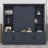 Decorative Tree-Style Entryway Cabinet With Sliding Storage Rails For Living Room & Hallway