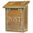 Pasadena Brass Wall Mounted Mailbox-32459876-32255750