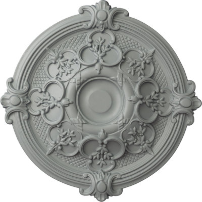 Médaillon de plafond H 17,375 po x l 17,375 po x P 1,75 po Milton