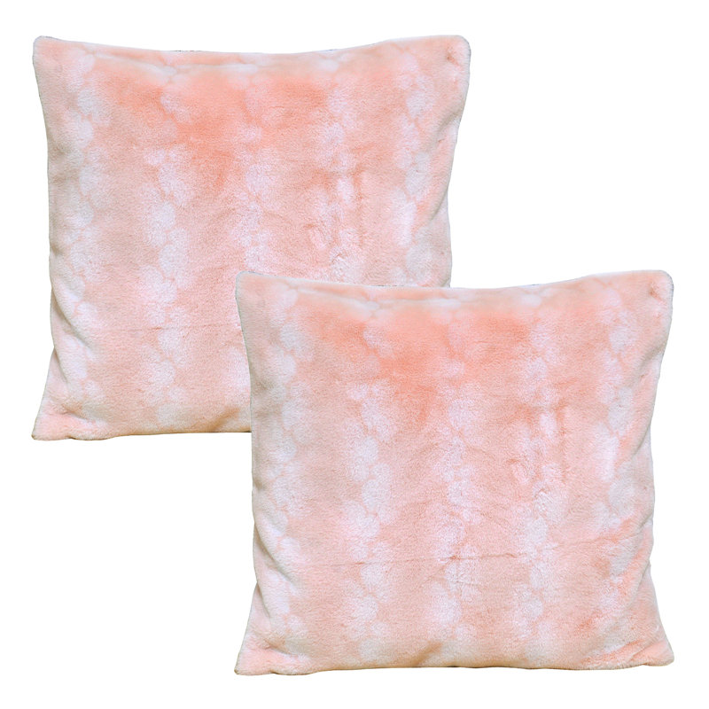Housse de coussin Ballys, Rose quartz, 26 po x 26 po