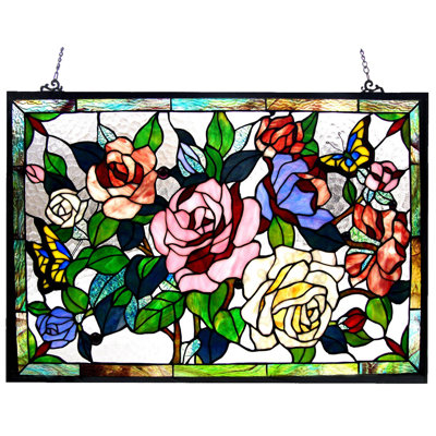Plants & Flowers Window Panel