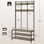 Hall Tree 100cm Wide with Bench and Shoe Storage-1805484920