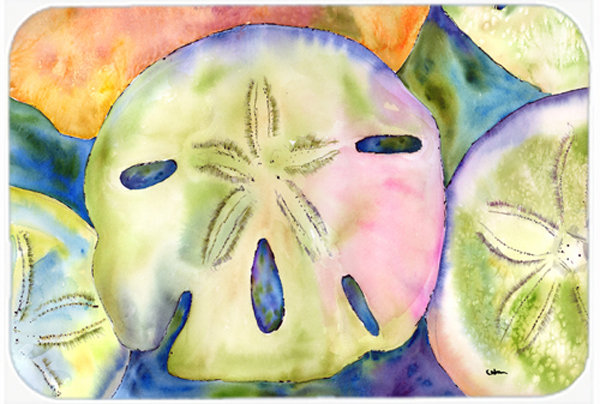 Sand Dollar Wood Glass Cutting Board