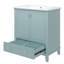 Meuble-lavabo 30 po avec comptoir en céramique-324676281