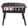 Tanacross Dakota Fields Single Burner Portable Natural Gas Infrared Gas Grill with Side Burner