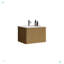 Meuble-lavabo mural 24 po avec lavabo en céramique-100166269