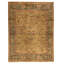 High-Quality Hand-Knotted Gold And Green Area Rug