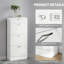 18 Pair Flip Down Shoe Storage