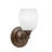Wall Sconce With 5" Linen Glass-32465053-32465058