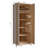 From the Tree Furniture Solid Wood Armoire – 2-Door Wardrobe Cabinet with Adjustable Shelves, Tall Bedroom Storage Closet, Unfinished