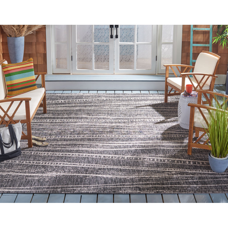 Courtyard Performance Indoor/Outdoor Area Rug, Rectangle 8' x 10'