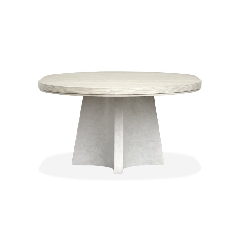 Extendable 54" Round Dining Table