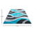 Skjalm Modern Ripple Design Abstract Area Rug-1195956696