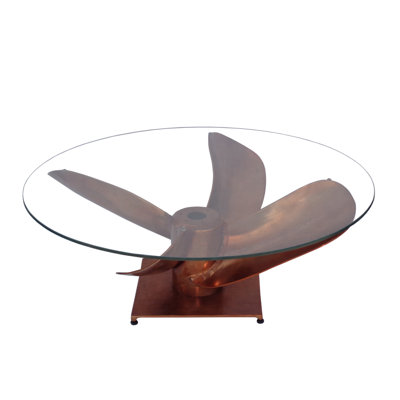 Yanelle Pedestal Coffee Table
