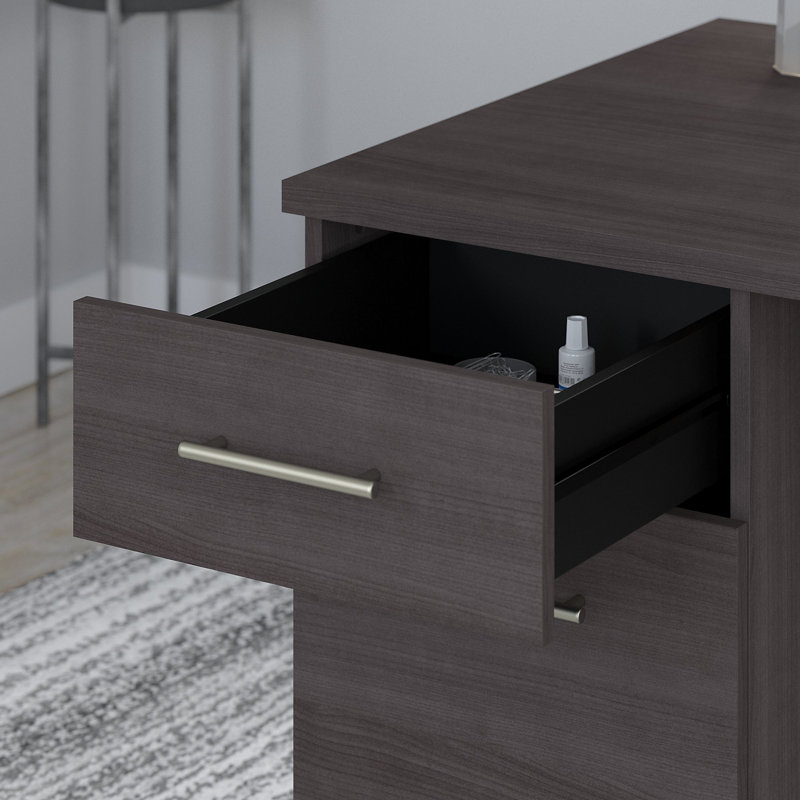 Ovia Computer Desk, Storm Gray