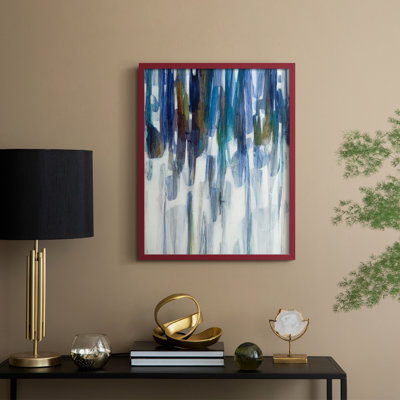 Windchimes Framed Print - Solid Wood