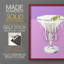 Reproduction encadrée Neon Martini - bois massif-1278339674-1278339678