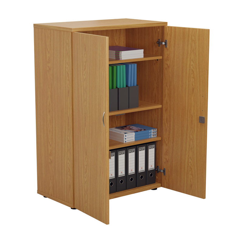 Buariki 2 -Door Storage Cabinet, Oak