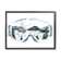 Ski Mountain Reflection In Sports Goggles Winter Forest Oversized Wall Plaque Art By Ziwei Li