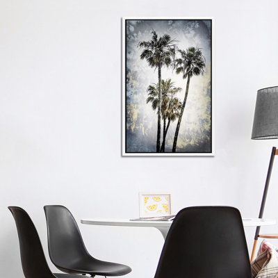 Modern Art Lovely Palm Trees by Melanie Viola - Print on Canvas
