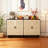 62.20"Elegant and Functional 4-Door Rattan Decorative Storage Cabinet-817232938