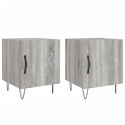 Couey 40cm W Iron Bedside Table