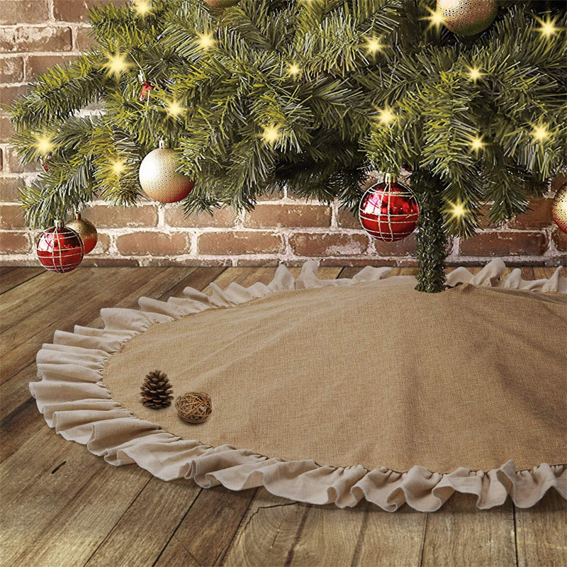 Pendergrass Linen Tree Skirt