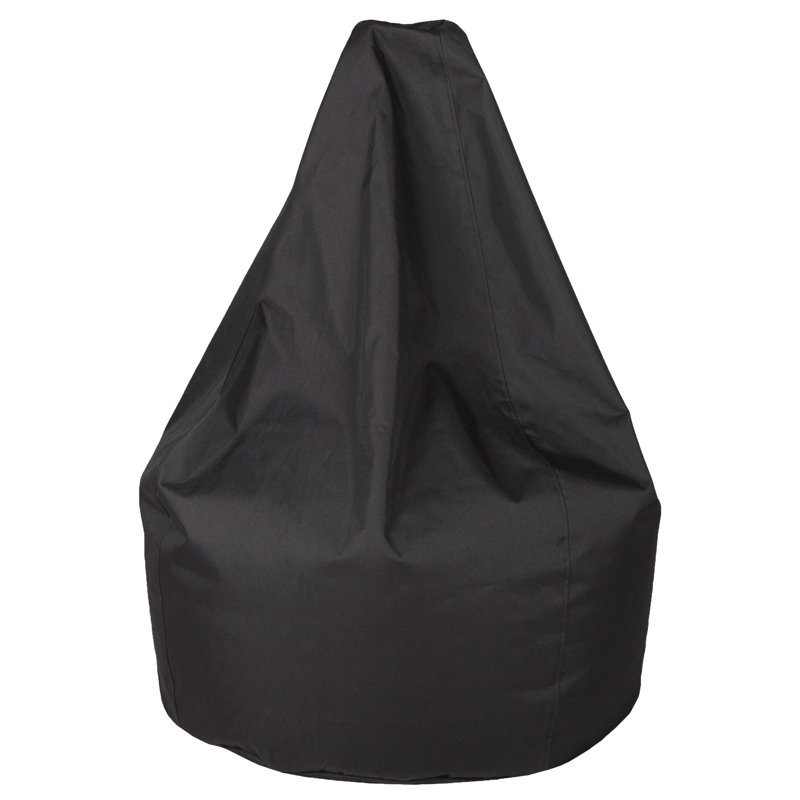 Sac à billes classique en PVC pour l'extérieur, Noir