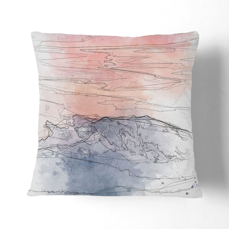 Square Cushion, 55cm H x 55cm W x 20cm D, Black
