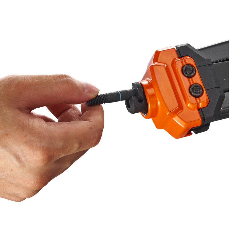 Ensemble d'outils pour écrou de rivet en acier orange, 16 pouces de long, mandrins 13 pièces et écrous 186 pièces, rivetage rapide, support stable, alliage haute résistance, installation facile