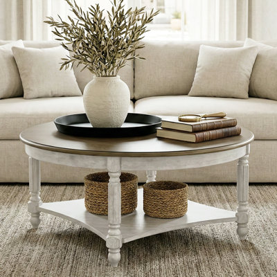 Locke Solid Wood Single Coffee Table