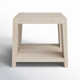 Alena Solid Wood End Table