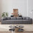 Sectional Sofas | 104-Inch 4-Piece Modern Modular L-Shaped | For Living Room Bedroom | Corduroy | Grey