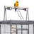 441.96cm Iron Play Top Floor Bird Cage with Wheels
