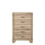 Commode 5 tiroirs en bois Mel-319269270