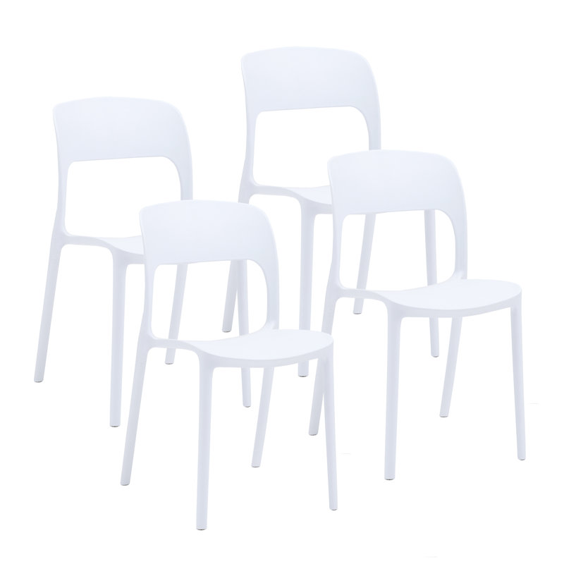 Side chair Set, White